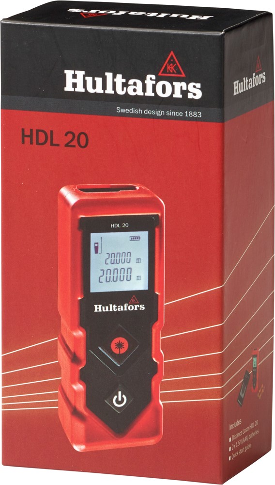 409140 Hultafors Laser Entfernungsmesser HDL 20