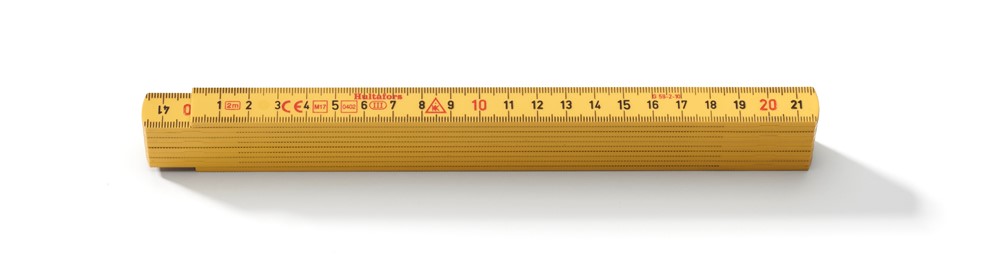 200004 Hultafors Gliedermaßstab G59, 15 mm breit, mit Millimetereinteilung, Meterstab 2 m, 10 Glieder (Preis pro Stück)