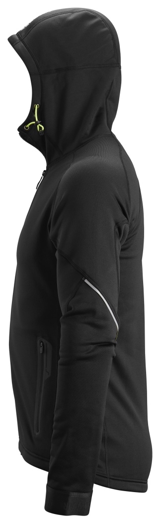 8002 Snickers Polartec® Power Stretch® 2.0 Stretch-Fleece-Kapuzen Arbeitsjacke mit durchgehendem Reißverschluss